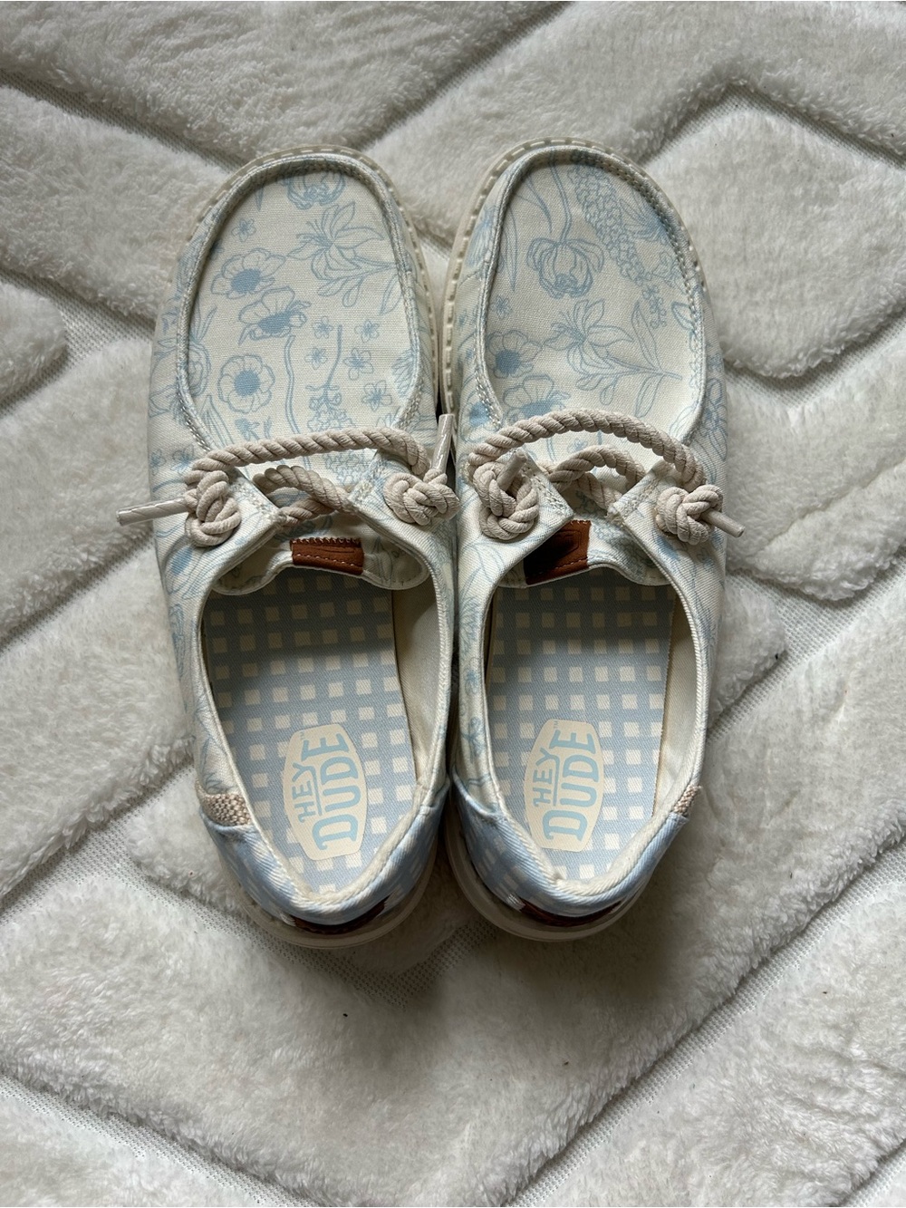 HEYDUDE Slip-on Loafers in Skyway Blue
